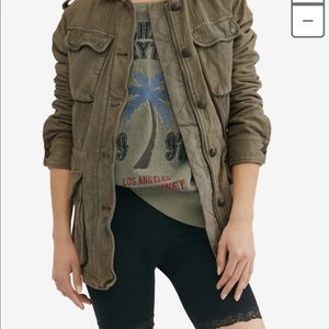 Free People Military Jacket